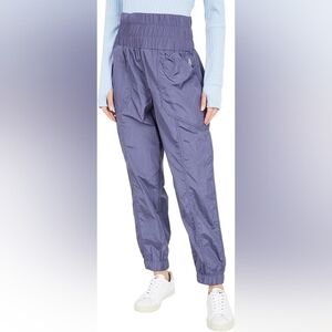 Free People FP Movement The Way Home High Rise Joggers Pants Deep Sea XS